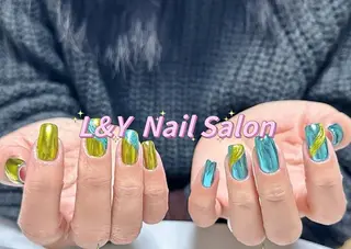 ネイル L&Y Nail🎀 思雪のネイルデザイン