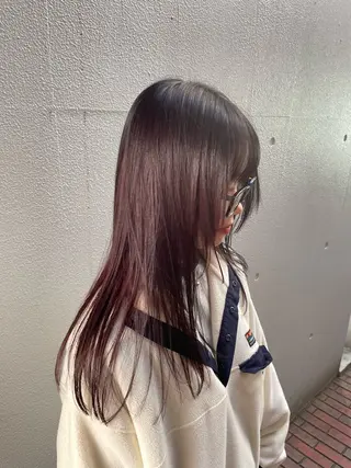 ロング カラー MARIO HAIR DESIGN所属・艶カラー/カット 🌒Ameriのヘアスタイル