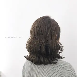 カラー i.+sapporo所属・🩶韓国ヘア🩶 くびれ❤︎顔まわりのヘアスタイル