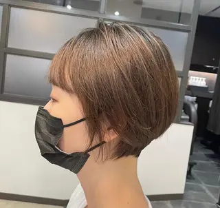 ショート カラー SOL .✂︎ 松永李帆のヘアスタイル