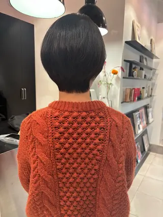 ショート riria/ボブ /ブラウンカラー🎀のヘアスタイル