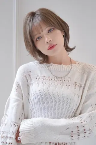 ミディアム カラー レイヤー⭐️カラー ⭐️平川雅史のヘアスタイル