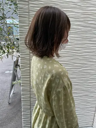 ミディアム カラー 【浜松・豊橋】 ニシモトのヘアスタイル