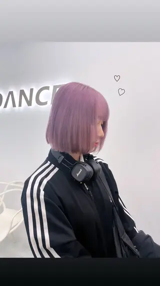 セミロング カラー ヘアアレンジ 愛されカラー🩷 はるなのヘアスタイル