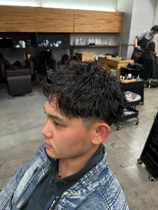 パーマ メンズ mono / Manatoのヘアスタイル