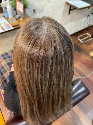 ロング カラー ヘアアレンジ 髪質改善×艶カラー ANDIAMO 楓のヘアスタイル