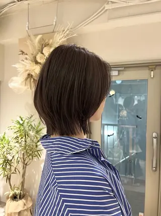 ショート カラー KANO🌷 ブリーチなしカラーのヘアスタイル