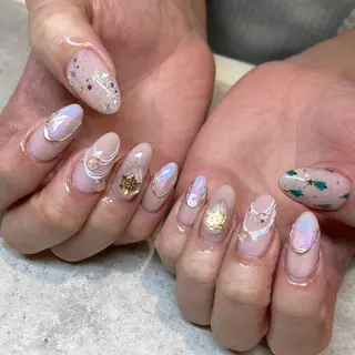 ネイル among アマン所属・lecoa_ kana／amongのネイルデザイン