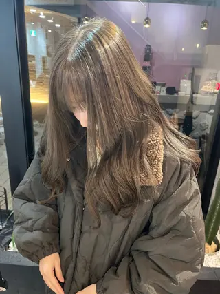 ロング カラー 艶感透明感カラー🤍 hinaのヘアスタイル