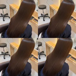 ロング attrait南堀江所属・絹髪矯正髪質改善 KAISEIのヘアスタイル