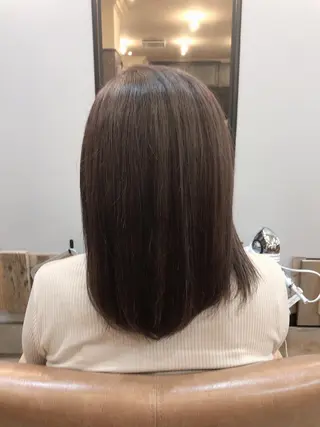 セミロング カラー 特殊カラー特化 ✂️SHIAN フジのヘアスタイル