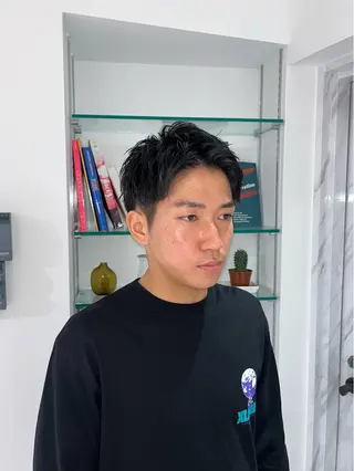 ショート メンズ 野中里紗/ ベージュカラーのヘアスタイル