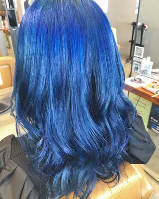 セミロング カラー ヘアアレンジ hair studio Peace所属・浅野 真惟のマツエク・マツパデザイン