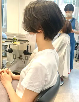 ショート 会田 渡夢のヘアスタイル