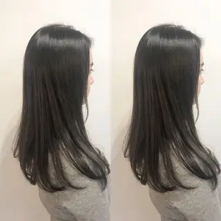 ロング カラー 嶋佐 昌大 シマサマオのヘアスタイル