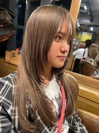 ロング ✂️恵比寿✂️ 杉田尋斗のヘアスタイル