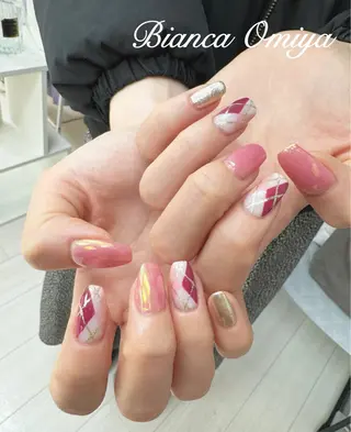 ネイル 岩松 沙耶のネイルデザイン