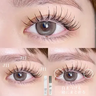 マツエク・マツパ Lucia NEXT 芳野のマツエク・マツパデザイン