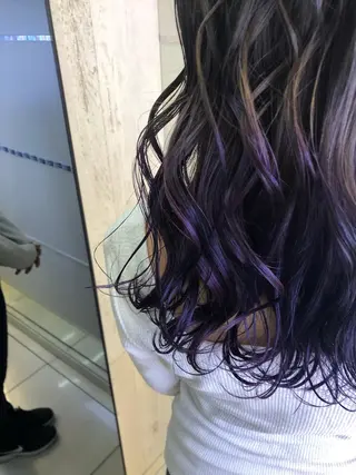 ロング カラー 髪質改善/美髪矯 正ヤマモトハルキのヘアスタイル