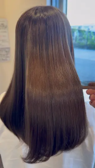ロング パーマ shiwu天王台所属・⭐️美髪矯正⭐️ 室岡仁哉のヘアスタイル