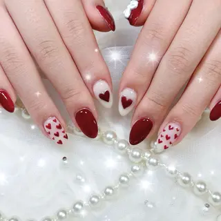 ネイル 🎀Mai 🎀12/17空✩⡱のネイルデザイン