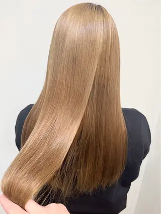 ロング カラー 潤いの持続するカラー /中村拓夢のヘアスタイル