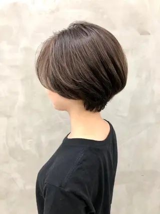 ショート カラー ショート・ボブ 徳竹淳一のヘアスタイル