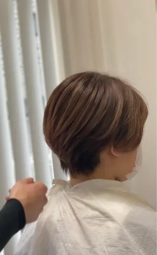 ショート 💎韓国カラー Giness坂下巧のヘアスタイル