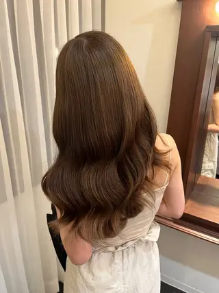 セミロング 和野 美咲のヘアスタイル