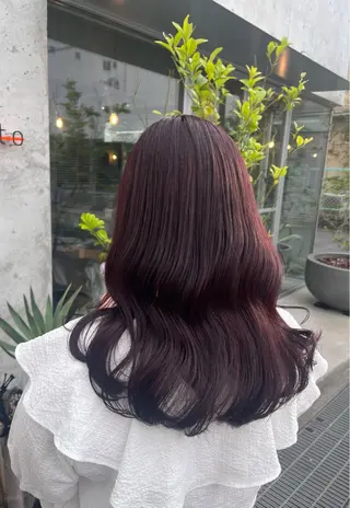 カラー SOYONなんば所属・難波/ハイトーン特化 🎀MIU🎀のヘアスタイル