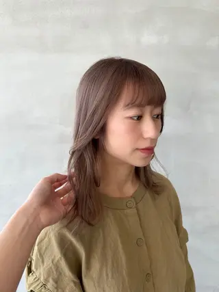 カラー hale所属・hale airiのヘアスタイル