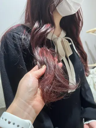 カラー MINX The pass所属・透明感ケアカラー/ レイヤー/ryokaのヘアスタイル
