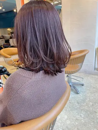 ミディアム カラー 瀬川 雄太のヘアスタイル