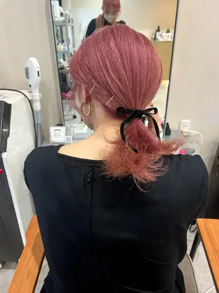 ロング ボブ/透明感カラー 🧸YUI❤️のヘアスタイル