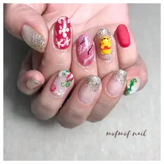 ネイル mofmofnail 🌿shimizuのネイルデザイン