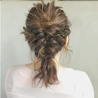 ヘアアレンジ 【骨格診断カット】 .のヘアスタイル