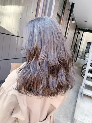 セミロング カラー DUMBO所属・【完全マンツー 恵比寿】佐藤 翔のヘアスタイル