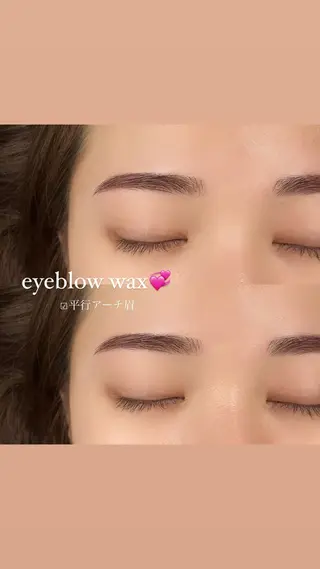 アイブロウ 🩵HARUHI 京都Two🩵のマツエク・マツパデザイン