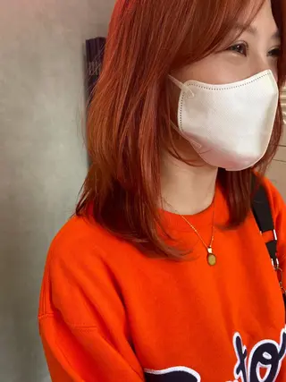 ミディアム カラー 🕶️佐藤 海李🐏のヘアスタイル