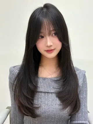 ロング PULSE yokohama所属・横浜駅/韓国レイヤー /髪質改善のヘアスタイル