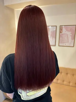 ロング カラー 暖色/ミルクティー/ レイヤー/yuriaのヘアスタイル