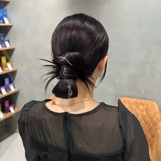 ヘアアレンジ 透明感カラー🫧 ✴︎meiのヘアスタイル