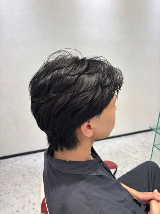 ショート パーマ 二村 晃帆のヘアスタイル