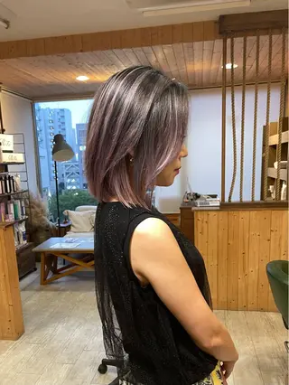ミディアム 谷山銀二郎/ 副店長のヘアスタイル