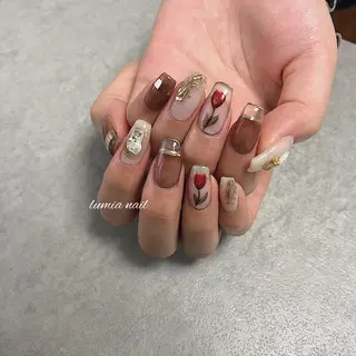 ネイル nail&eyelash Rine所属・Rine 放出 (リネ)のネイルデザイン