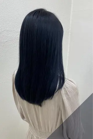 セミロング カラー 菊地 紗矢のヘアスタイル