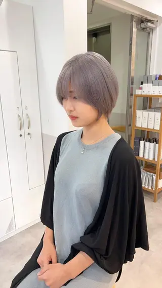 ショート 夏山 秀憲のヘアスタイル