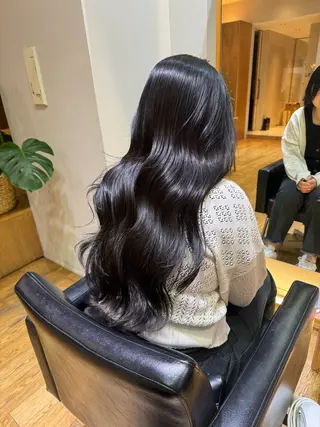 ロング カラー 【ヘアセット/美眉】 吉川玲のヘアスタイル