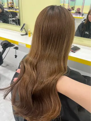 ロング カラー ヘアアレンジ メンズ特化/パーマ/ カット/カラー/るなのヘアスタイル