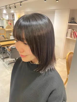 ミディアム 無料カットモデル 森田柊🐺のヘアスタイル